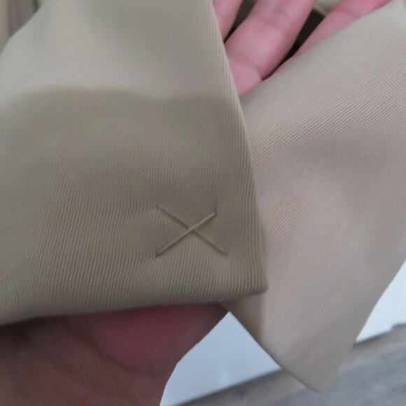 London Fog Womens Sz XXL Khaki Long Line Open Front Trench Coat Long Line Jacket - Picture 5 of 8